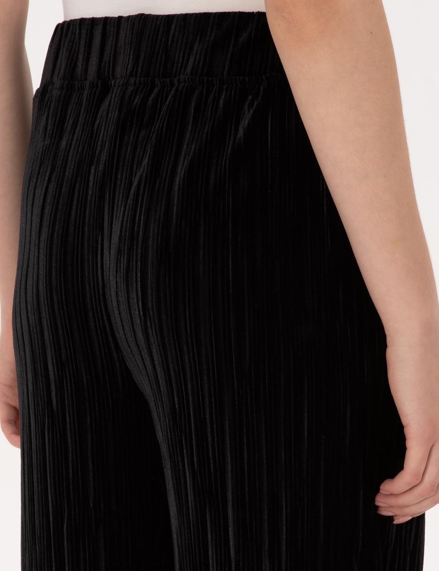 Siyah Loose Fit Eşofman Altı