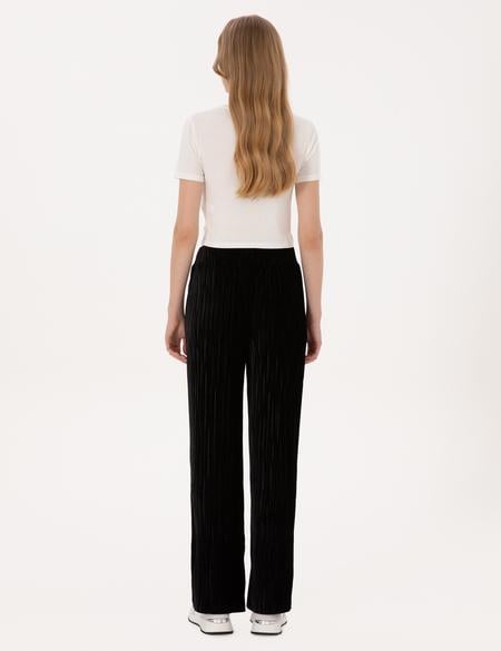 Siyah Loose Fit Eşofman Altı - 50315312001