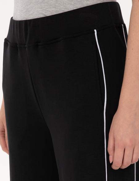 Siyah Loose Fit Eşofman Altı - 50309837026