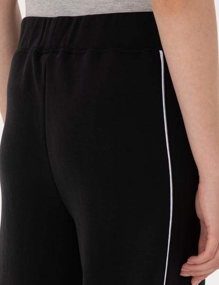 Siyah Loose Fit Eşofman Altı - 50309837026