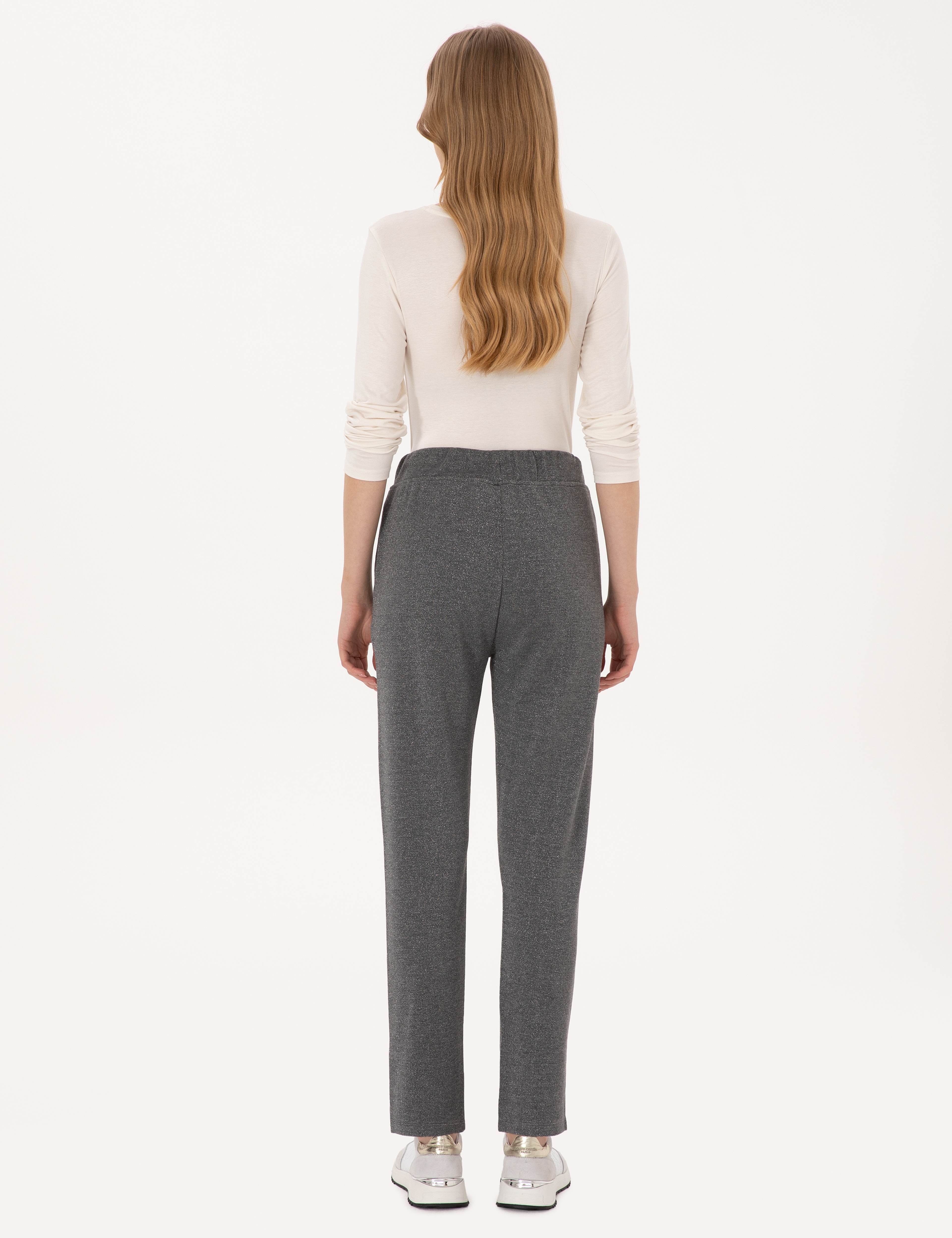 Gri Regular Fit Eşofman Altı