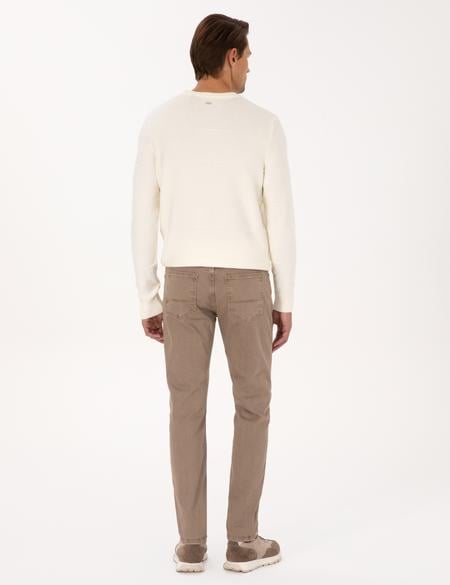 Bej Slim Fit Jean Pantolon - 50315264018