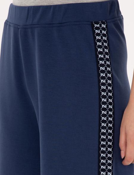 Lacivert Flare Fit Eşofman Altı - 50309854003