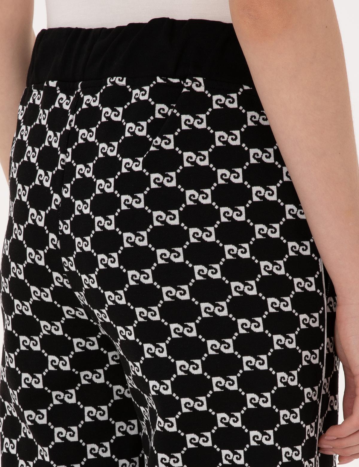 Siyah Loose Fit Eşofman Altı - 50309254026