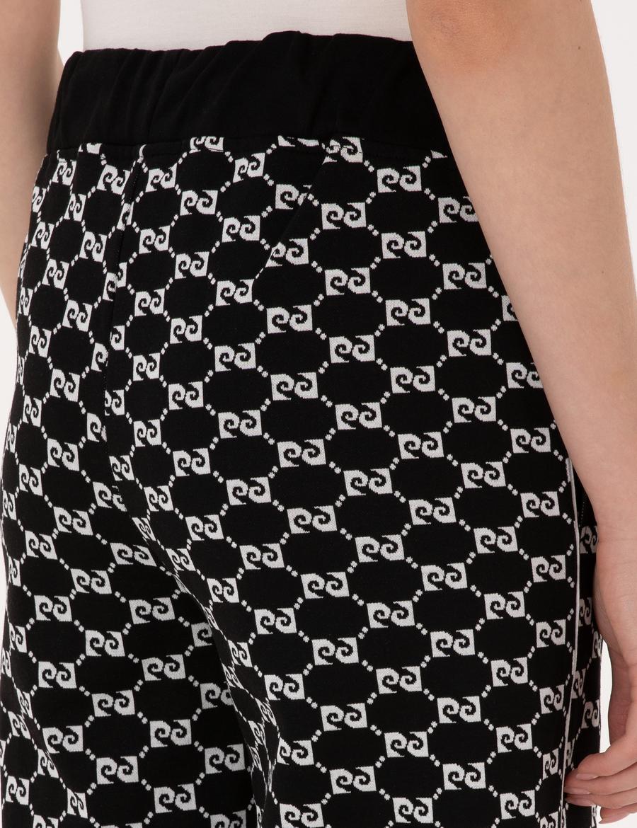 Siyah Loose Fit Eşofman Altı