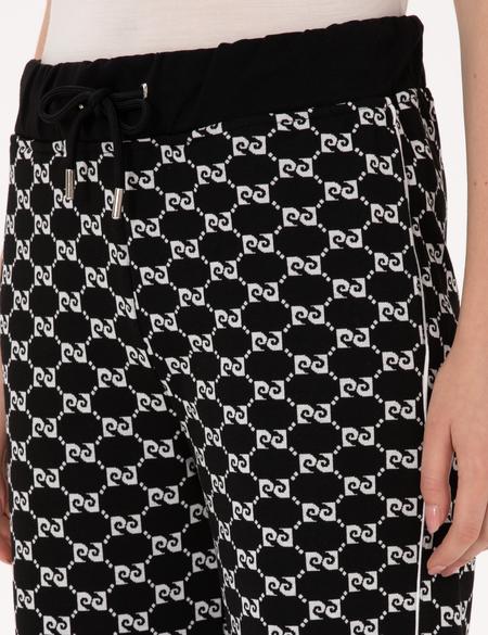 Siyah Loose Fit Eşofman Altı - 50309254026