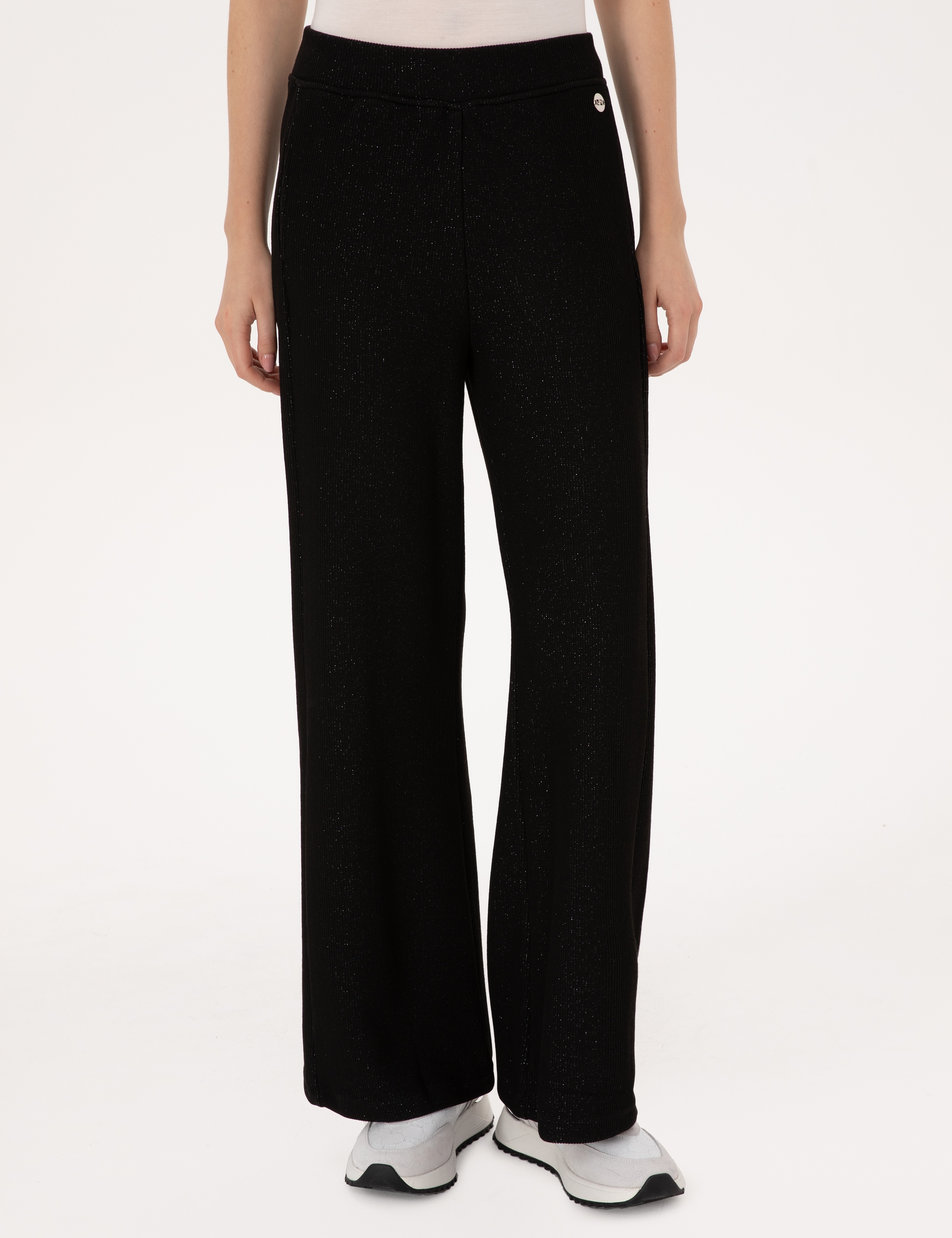 Siyah Flare Fit Eşofman Altı - Image 2
