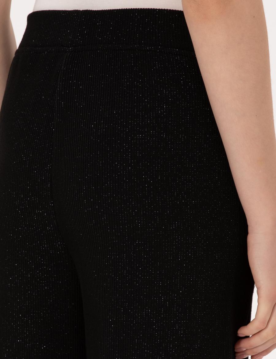 Siyah Flare Fit Eşofman Altı