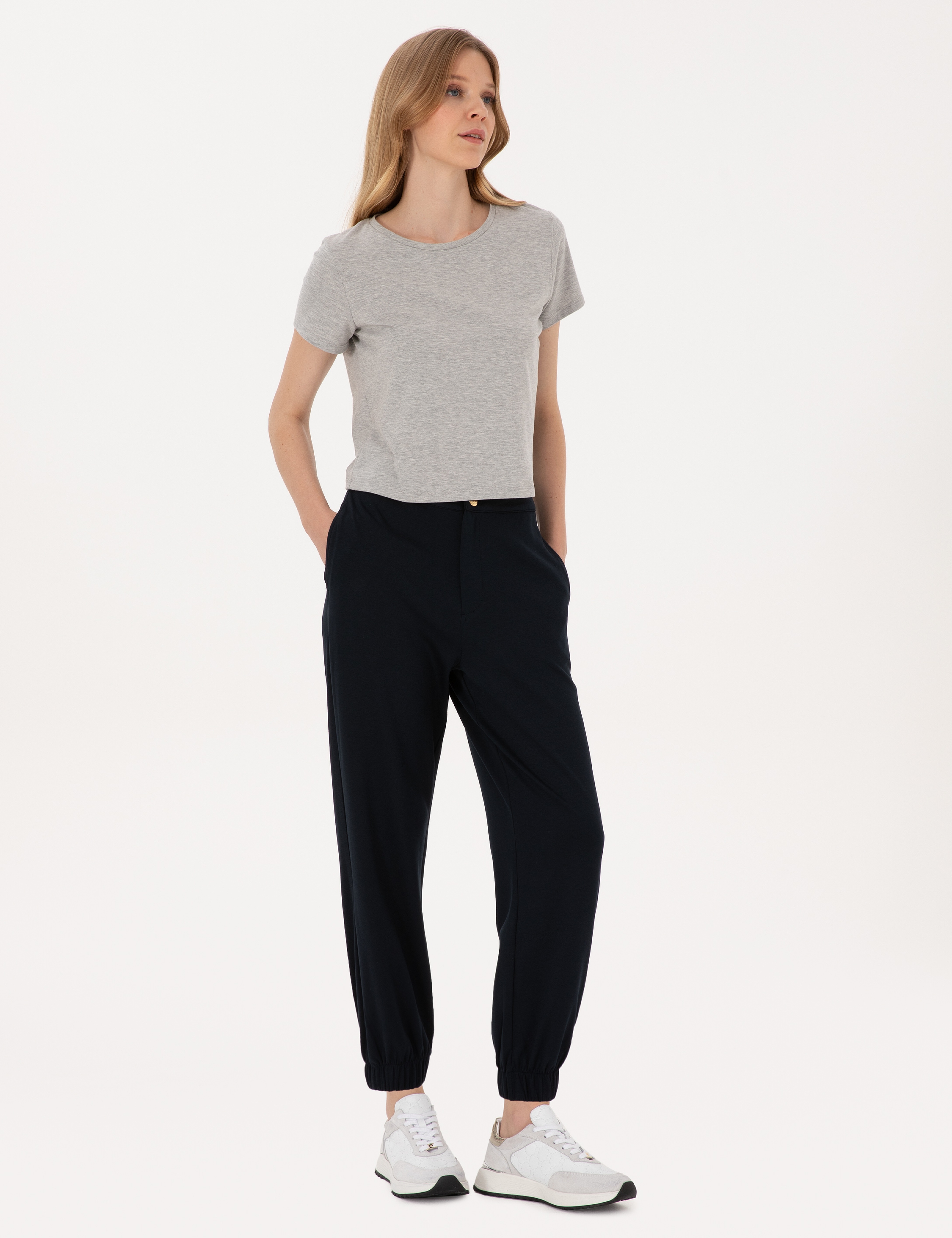 Lacivert Jogger Fit Eşofman Altı - Image 3
