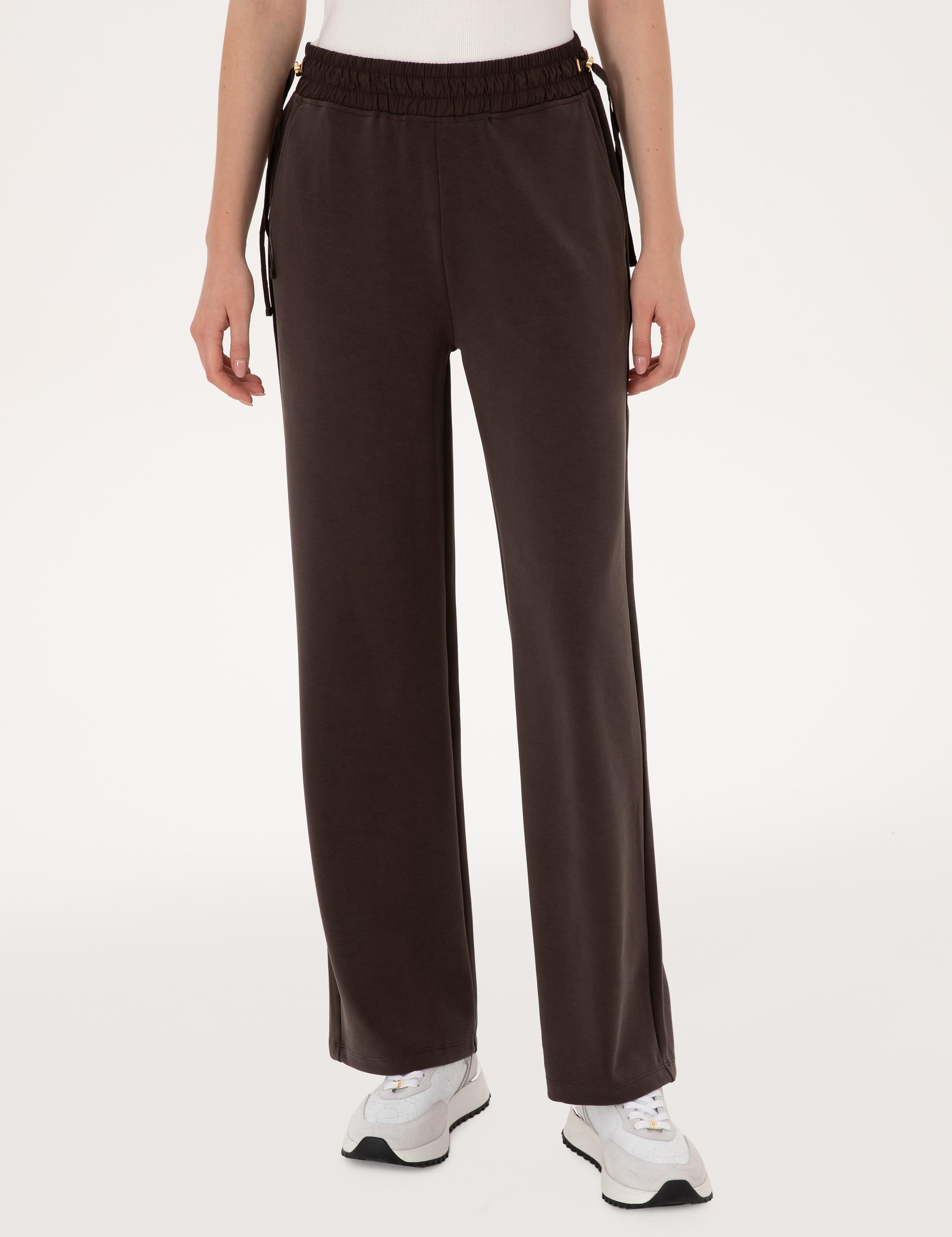 Kahverengi Loose Fit Eşofman Altı