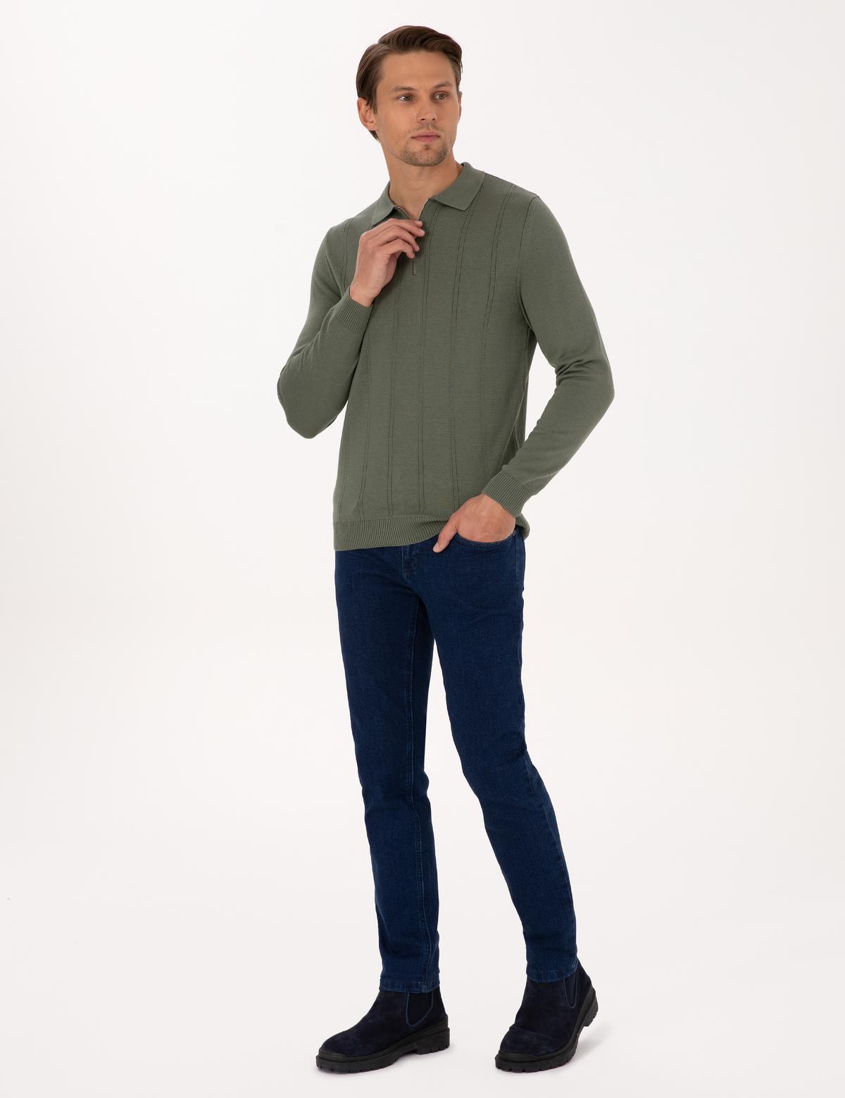 Petrol Slim Fit Jean Pantolon - 50317288012