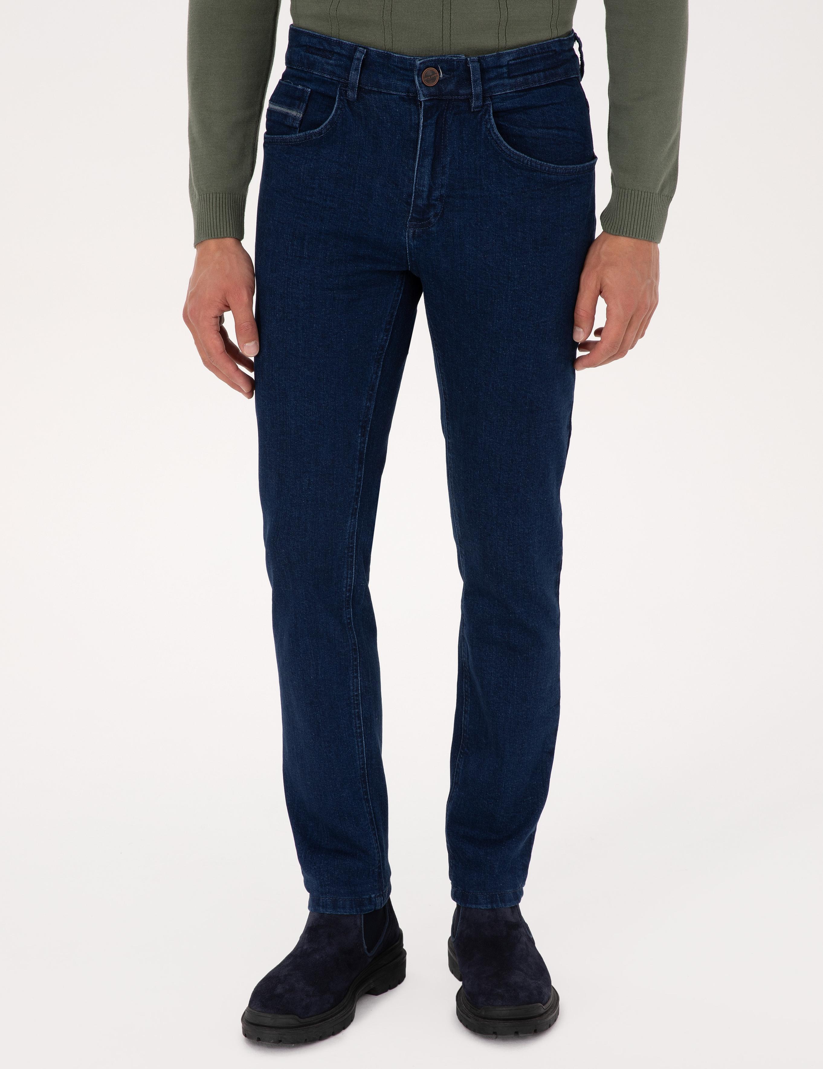 Petrol Slim Fit Jean Pantolon