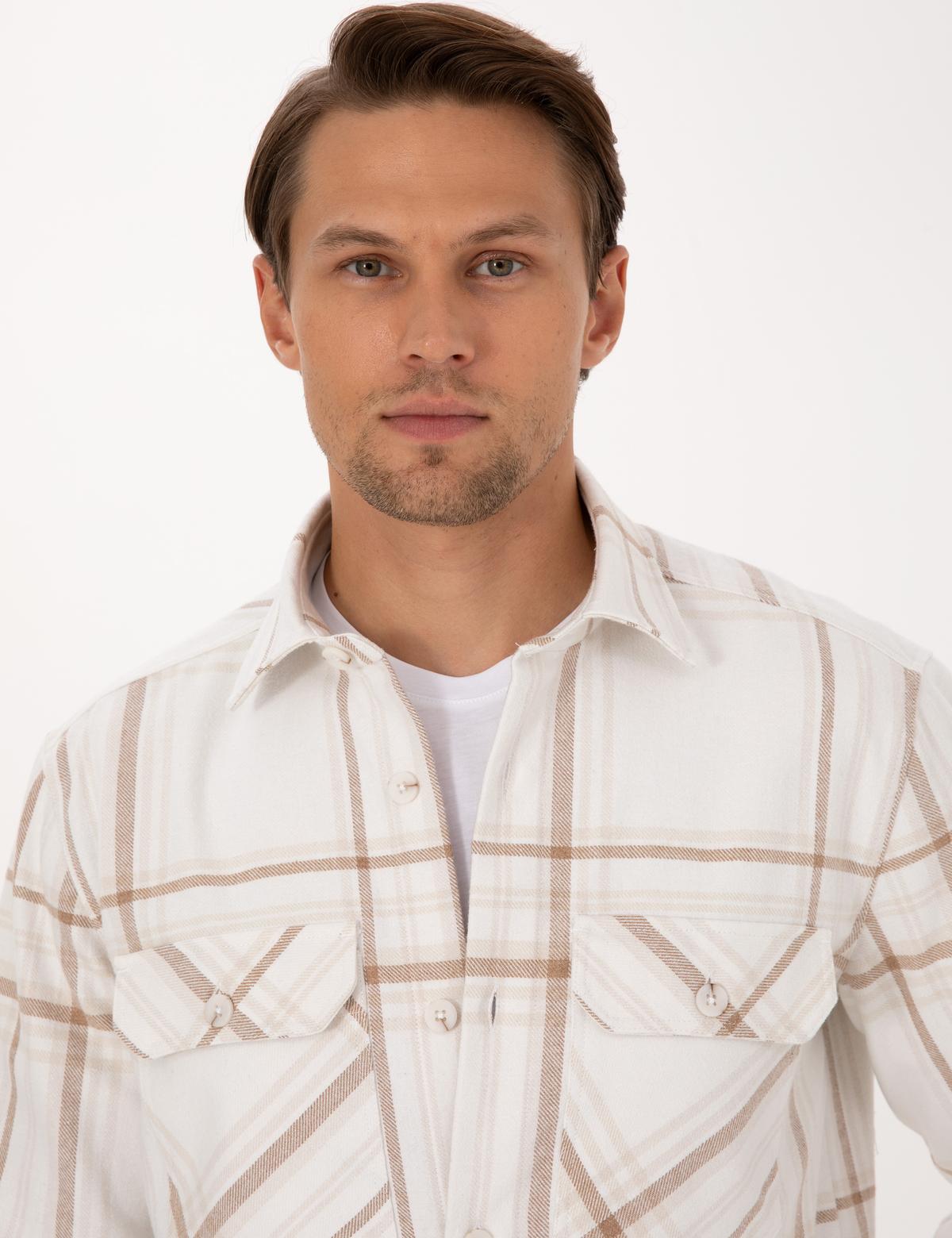 Vizon Comfort Fit Uzun Kollu Gömlek - 50312357005