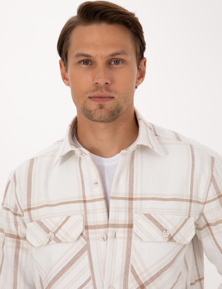 Vizon Comfort Fit Uzun Kollu Gömlek - 50312357005