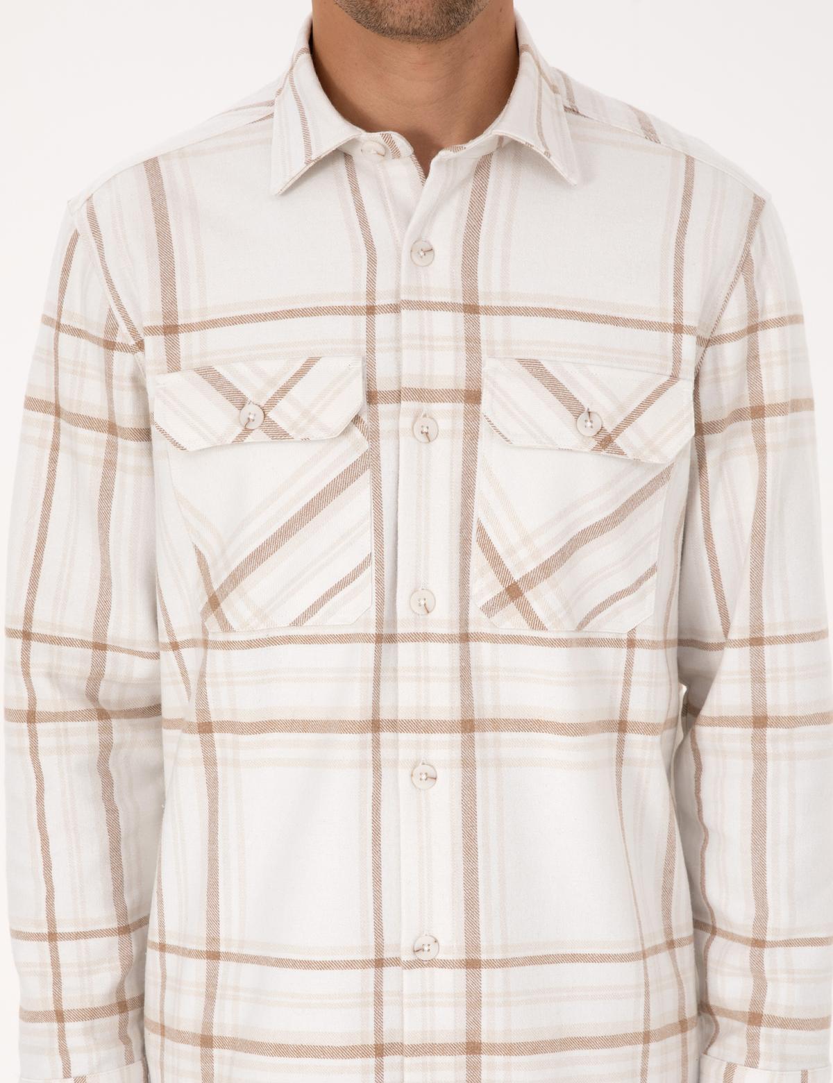 Vizon Comfort Fit Uzun Kollu Gömlek - 50312357005