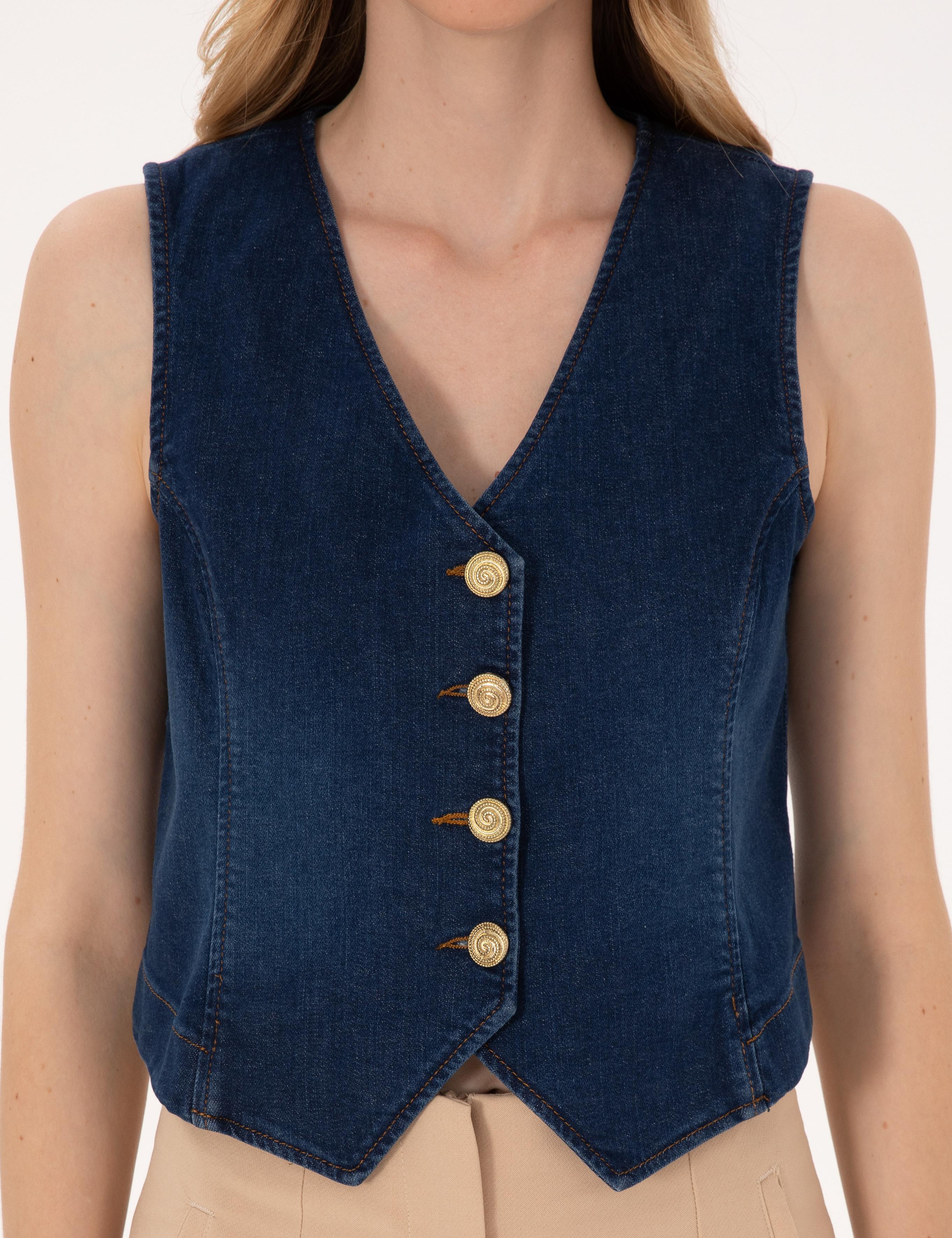 Saks Slim Fit Jean Ceket