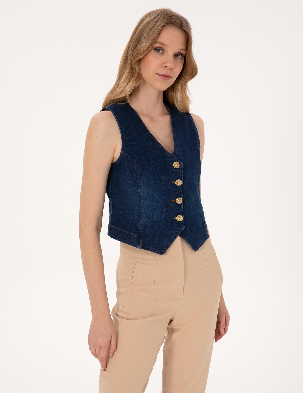 Saks Slim Fit Jean Ceket