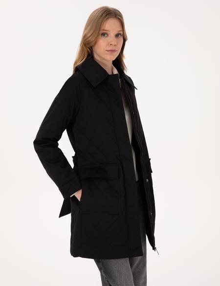 Siyah Regular Fit Kaban - 50313891013