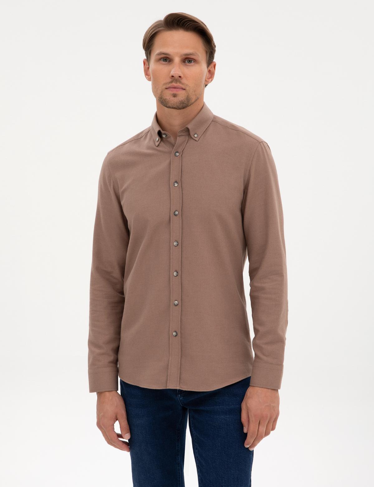 Vizon Slim Fit Uzun Kollu Gömlek