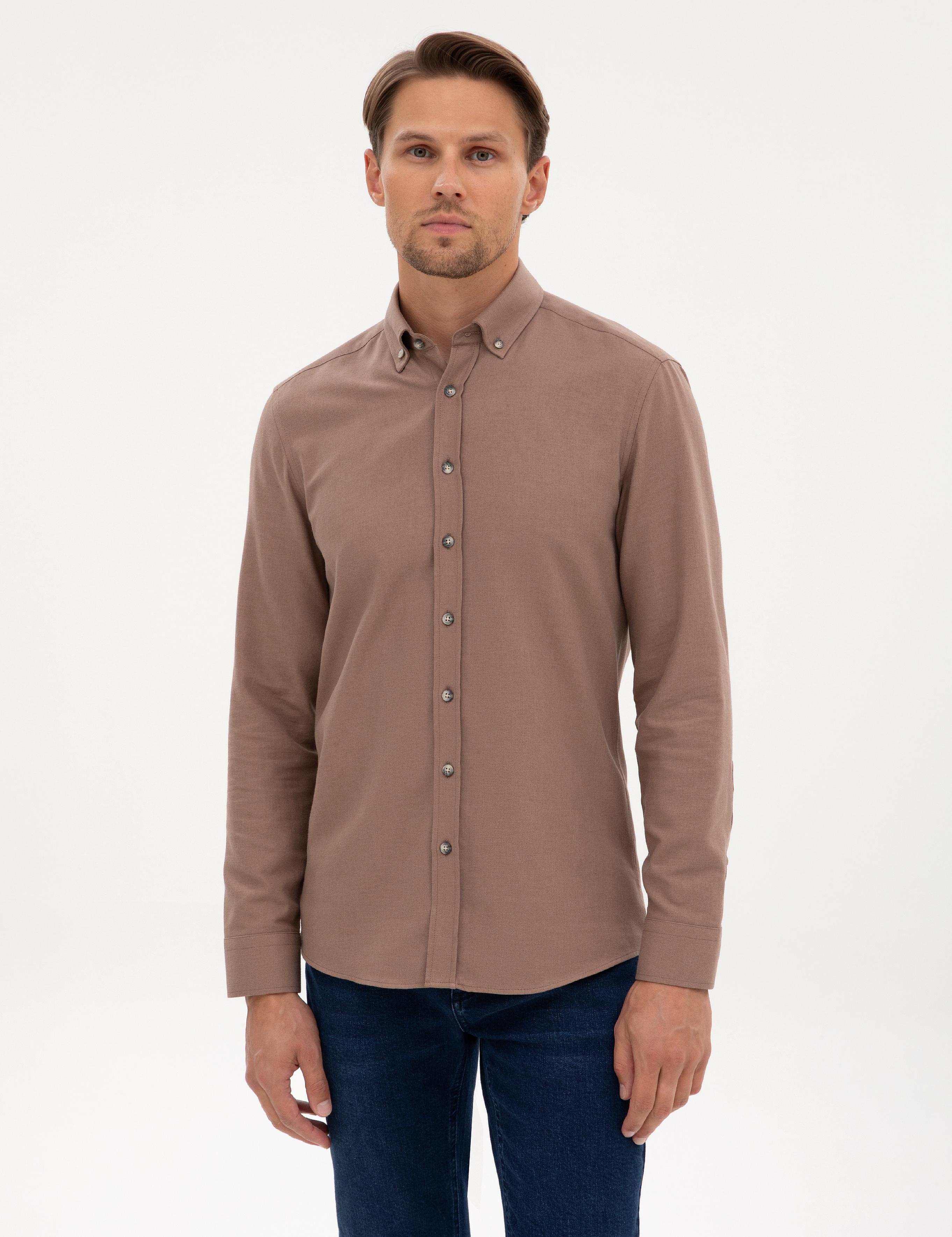 Vizon Slim Fit Uzun Kollu Gömlek