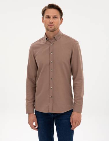 Vizon Slim Fit Uzun Kollu Gömlek