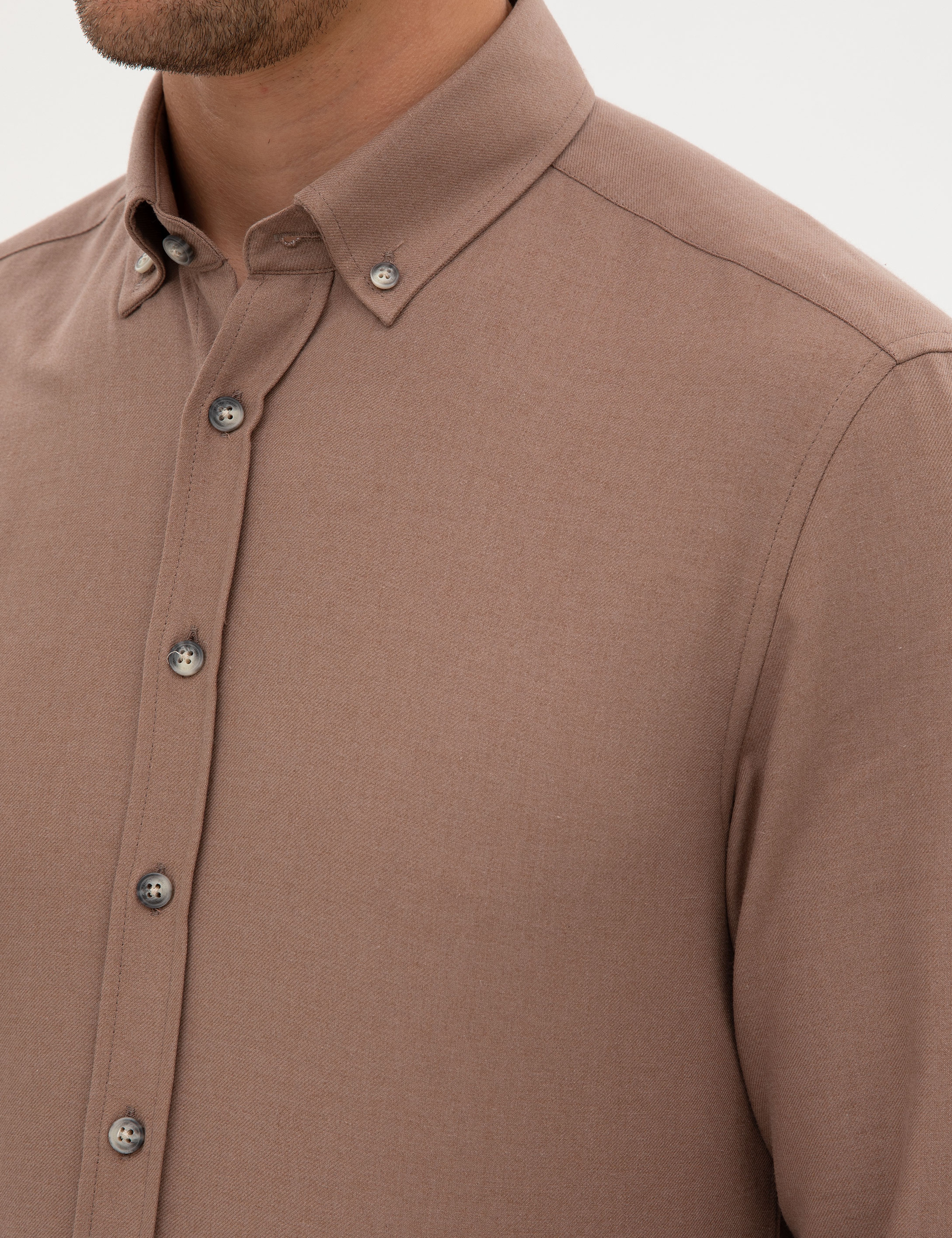 Vizon Slim Fit Uzun Kollu Gömlek