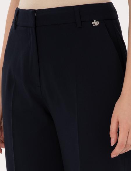 Lacivert Straight Fit Kumaş Pantolon - 50319434017