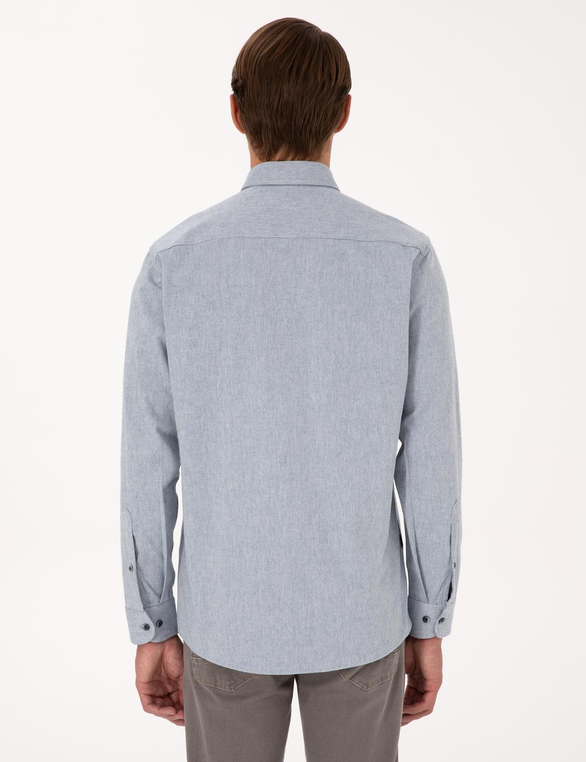 Mavi Regular Fit Uzun Kollu Gömlek - 50312425001