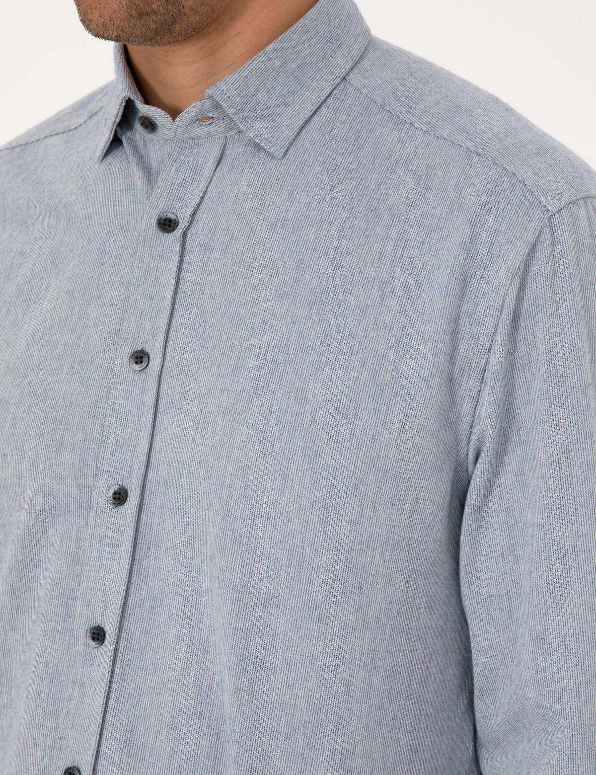 Mavi Regular Fit Uzun Kollu Gömlek - 50312425001