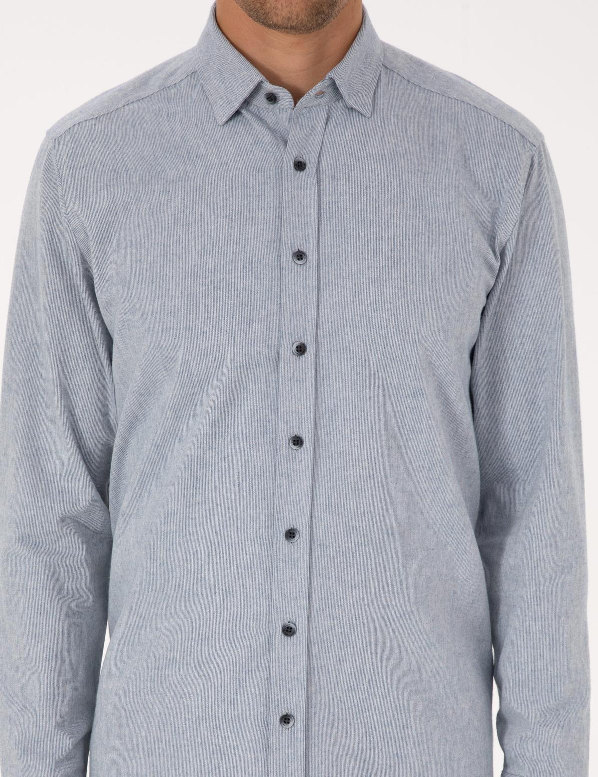 Mavi Regular Fit Uzun Kollu Gömlek - 50312425001