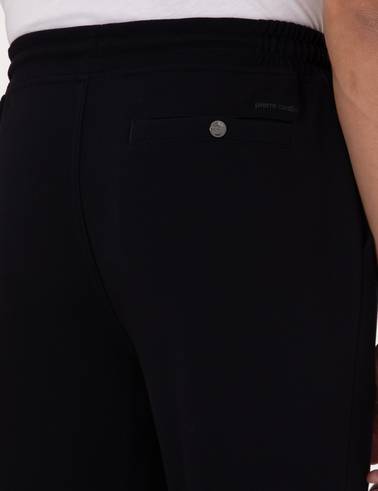 Lacivert Slim Fit Duble Paça Eşofman Altı