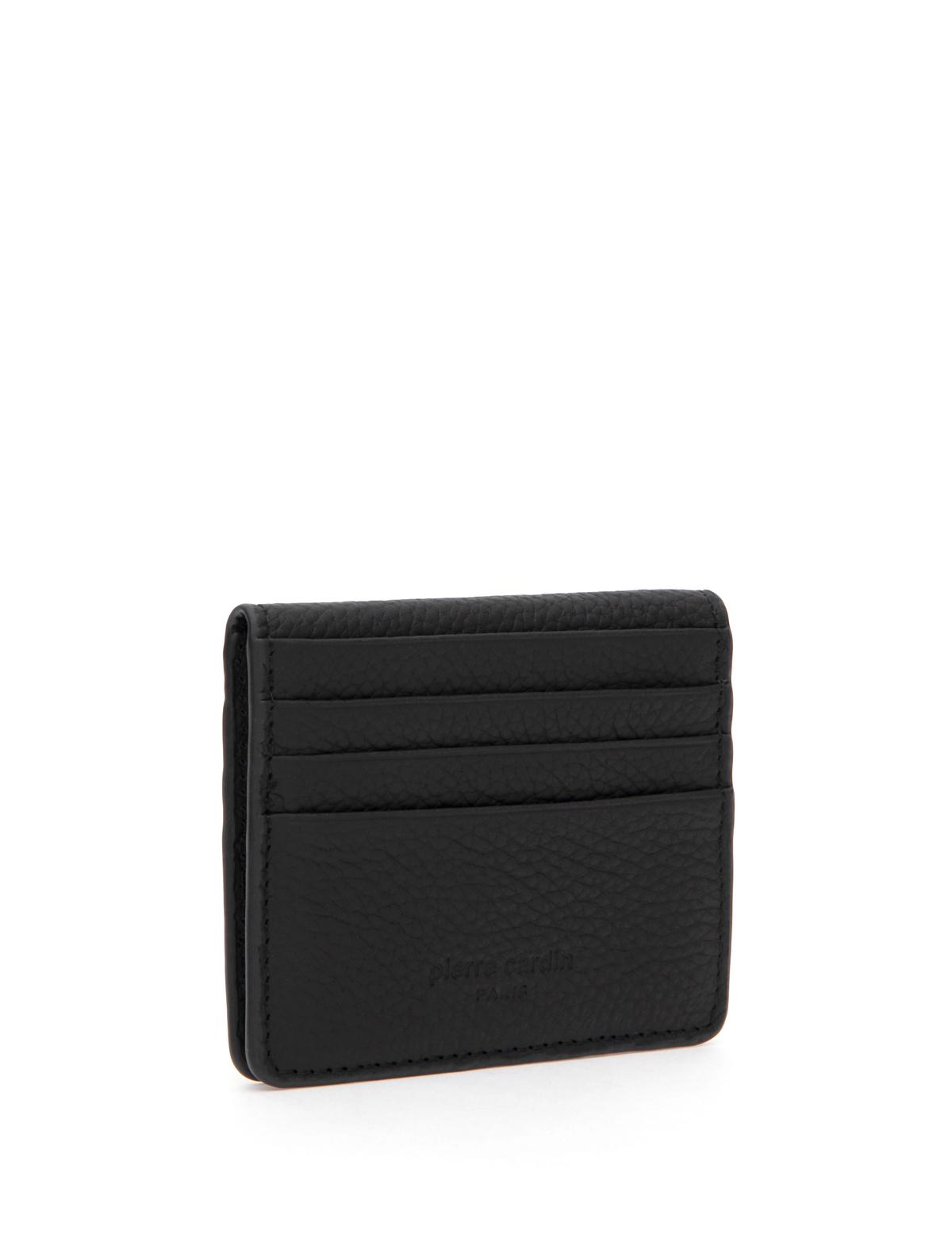 Erkek Siyah %100 Deri Cüzdan - 50321924004