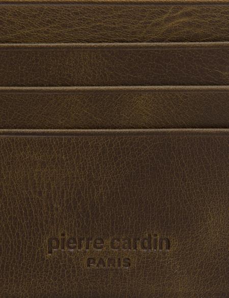 Erkek Haki %100 Deri Cüzdan - 50321924001