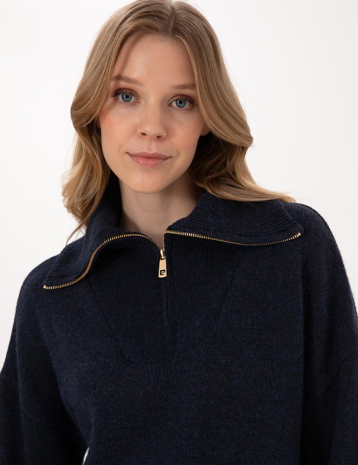 Lacivert Comfort Fit Kazak - 50317227003