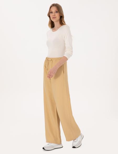 Kum Loose Fit Kanvas Pantolon - 50318198010