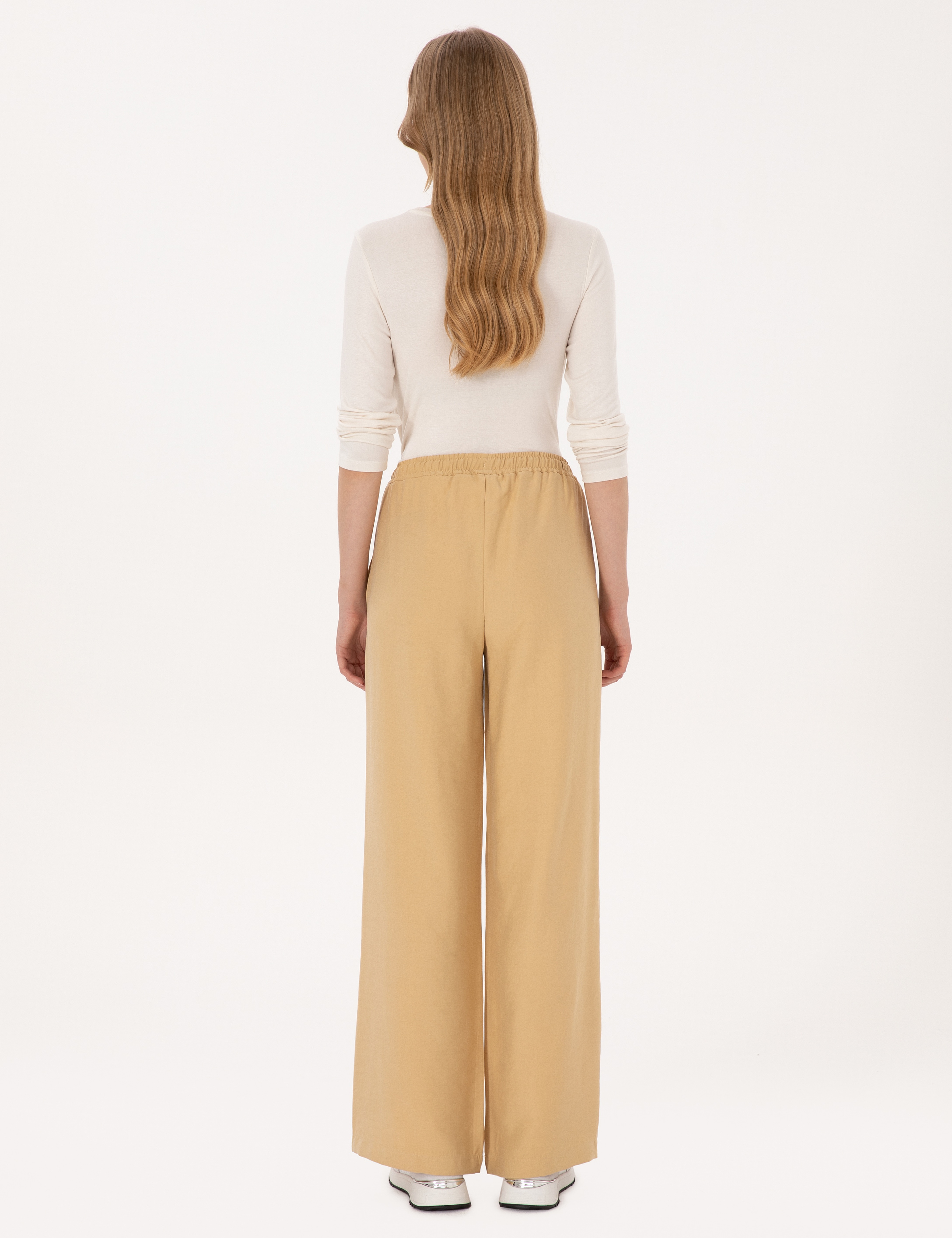 Kum Loose Fit Kanvas Pantolon