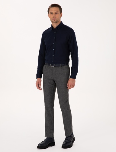 Füme Ex. Slim Fit Kumaş Pantolon