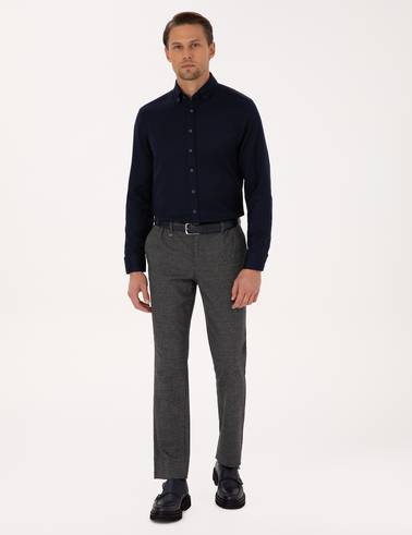 Füme Ex. Slim Fit Kumaş Pantolon