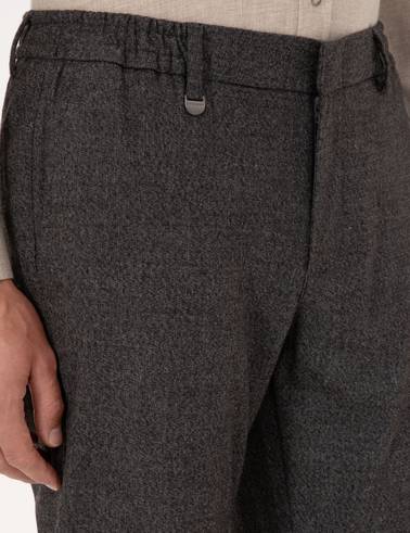 Kahverengi Ex. Slim Fit Kumaş Pantolon