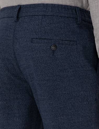 Lacivert Ekstra Slim Fit Kumaş Pantolon
