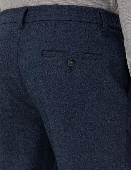 Lacivert Ekstra Slim Fit Kumaş Pantolon - 50275552077