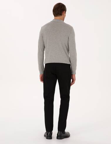 Siyah Slim Fit Jean Pantolon