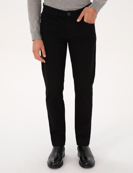 Siyah Slim Fit Jean Pantolon - 50308943008
