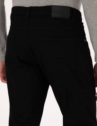 Siyah Slim Fit Jean Pantolon