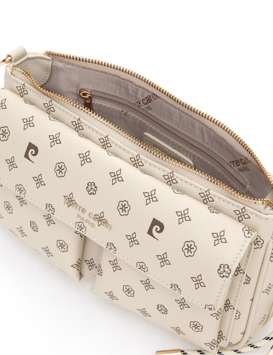 Beyaz Omuz Çantası