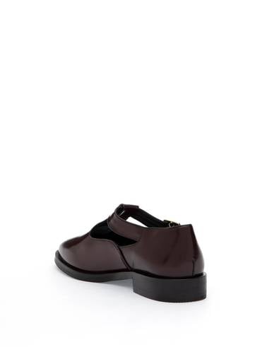 Bordo Casual Deri Ayakkabı