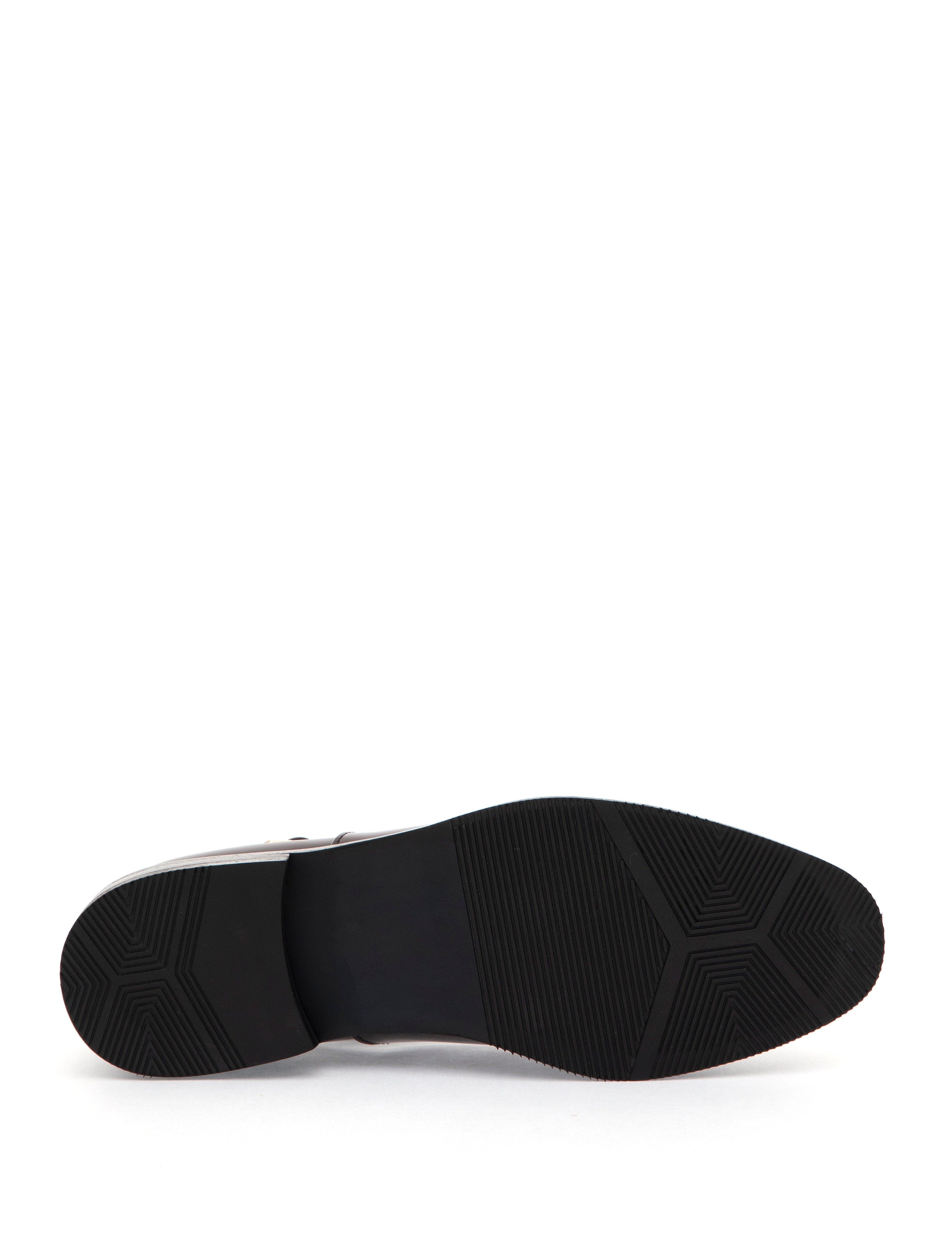 Bordo Casual Deri Ayakkabı - Image 7