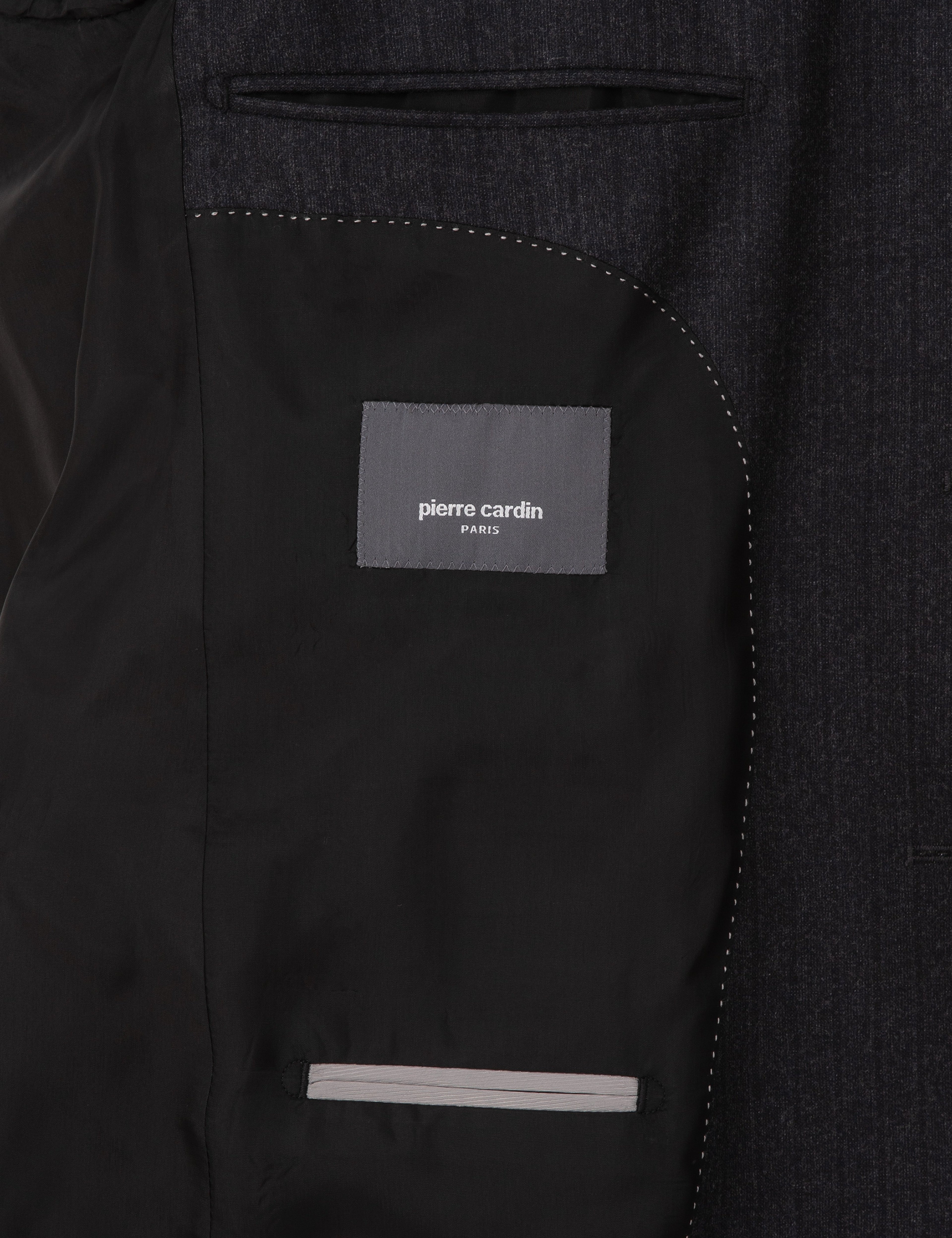 Antrasit Slim Fit %100 Yün Takım Elbise