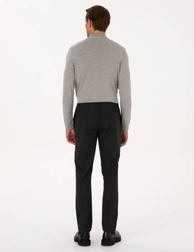 Antrasit Slim Fit Kumaş Pantolon