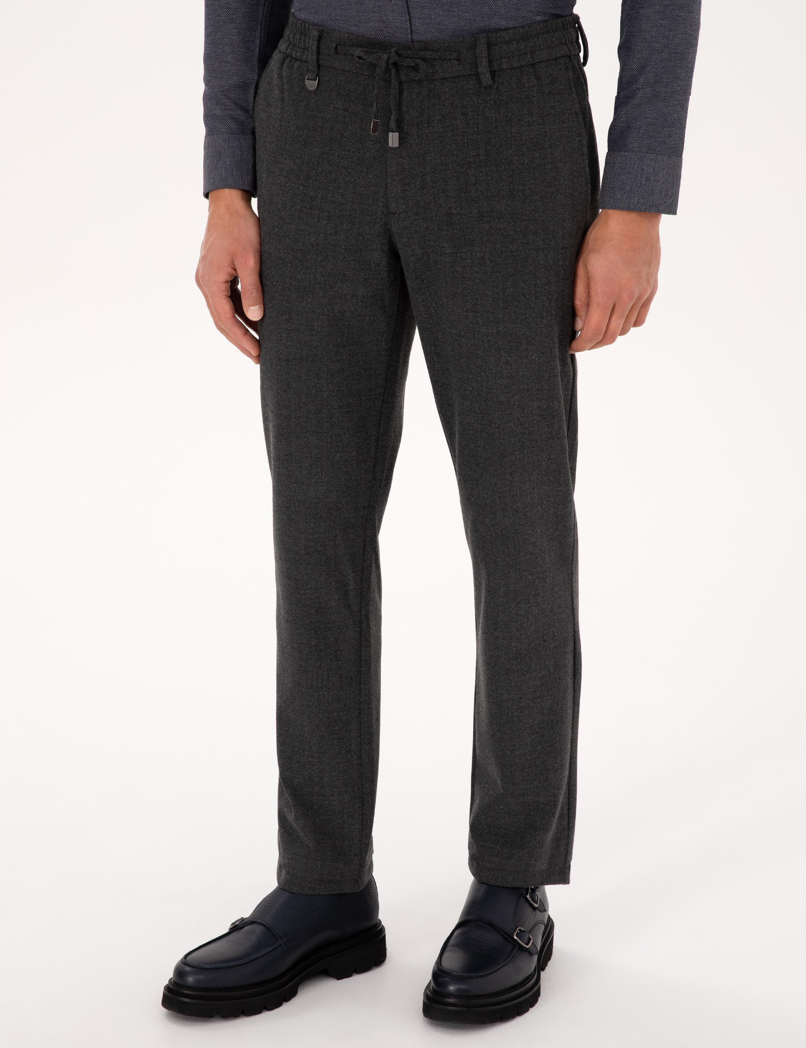 Füme Slim Fit Kumaş Pantolon